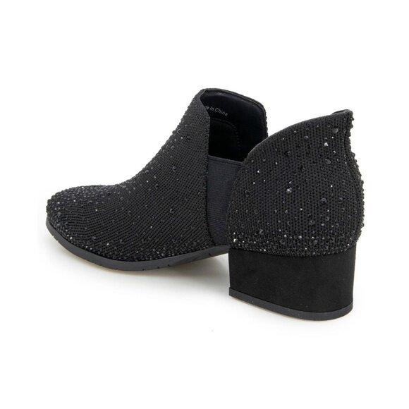 Kenneth Cole Reaction Women's Side Ez Knit Slip-on Booties - Picture 2 of 3